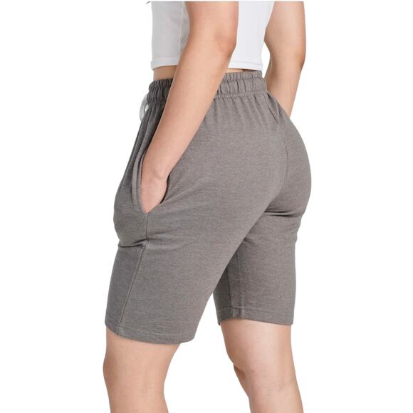 WOMEN'S PLUS 3XL BERMUDA SHORTS FRENCH TERRY 9" 1 PAIR - Picture 8 of 12